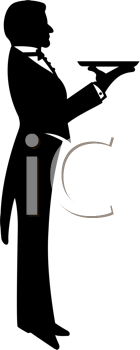 Waiter Clipart