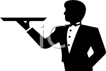 Waiter Clipart