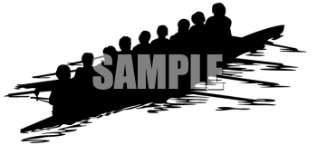 Rowing Clipart