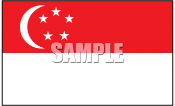 Singapore Flag Clipart