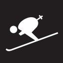 Skiing Clipart