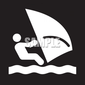 Windsurfing Clipart