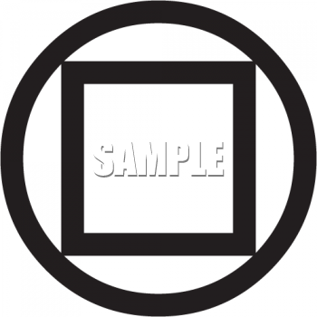 Square Symbol Clipart