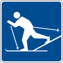 Skiing Clipart