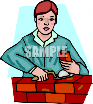 Bricklayer Clipart