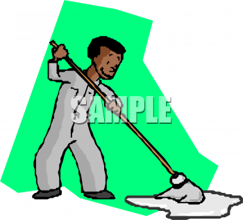 Janitor Clipart