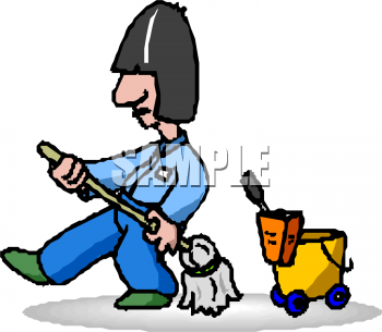 Janitor Clipart