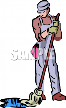 Janitor Clipart