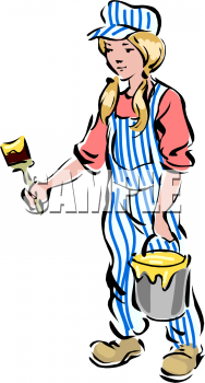 Painter Clipart