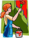 Painter Clipart