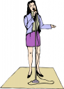 Singer Clipart