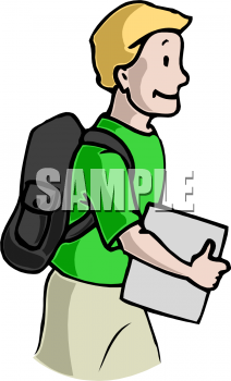 School Backpack Clipart