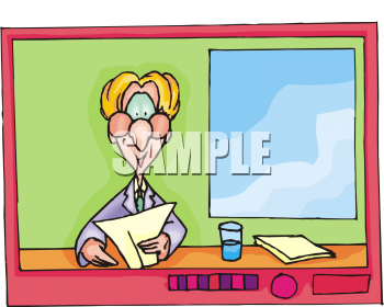 Reporter Clipart