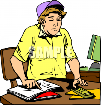 Royalty Free Homework Clipart