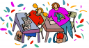 School Classroom Clipart