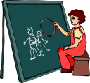 School Chalkboard Clipart