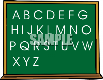 School Chalkboard Clipart