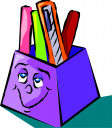 School Supplies Clipart