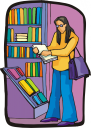 School Library Clipart