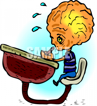 School Desk Clipart