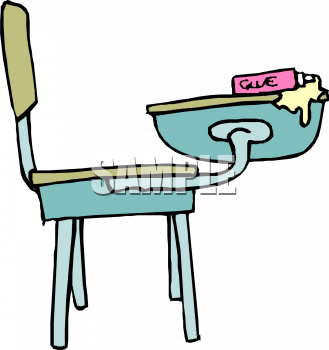 School Desk Clipart