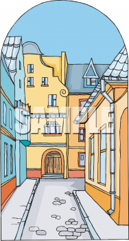 Town Architecture Clipart