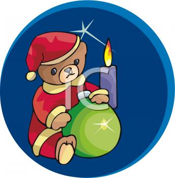 Christmas Candles Clipart