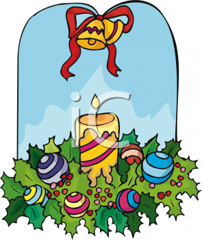 Christmas Candles Clipart