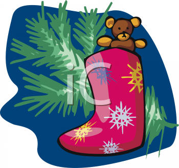 Christmas Stocking Clipart