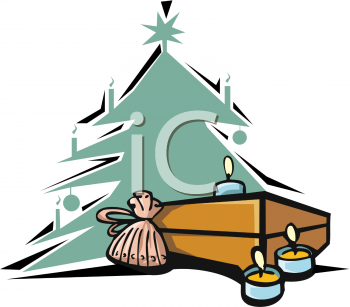 Christmas Candles Clipart