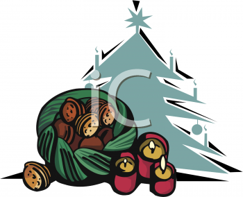 Christmas Candles Clipart