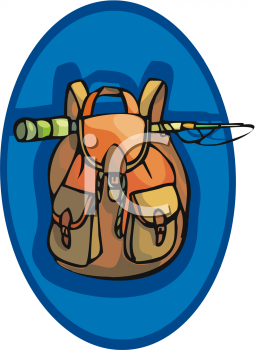 School Backpack Clipart