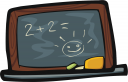 School Chalkboard Clipart