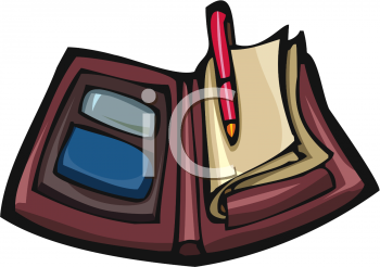 School Notebook Clipart