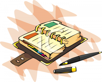 School Notebook Clipart