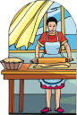 Baker Clipart