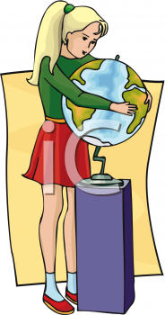 School Globe Clipart