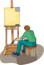 Painter Clipart