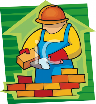 Bricklayer Clipart