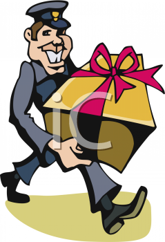 Royalty Free Mailman Clipart