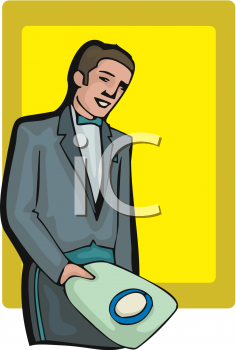 Waiter Clipart