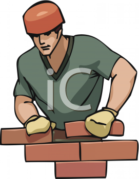 Bricklayer Clipart