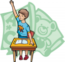 School Desk Clipart