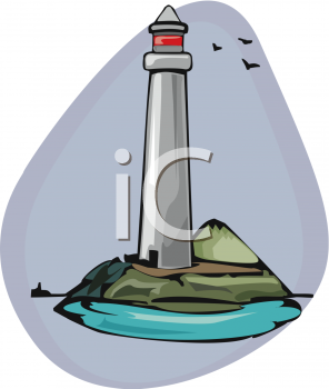 Royalty Free Lighthouse Clipart