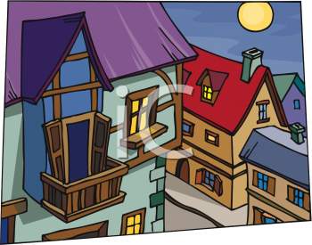 Town Architecture Clipart