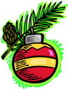 Christmas Ornaments Clipart