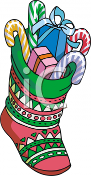 Christmas Stocking Clipart