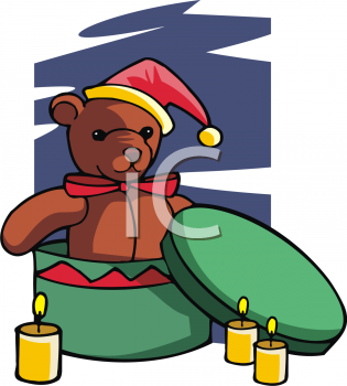 Christmas Candles Clipart