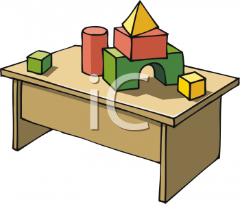 School Desk Clipart