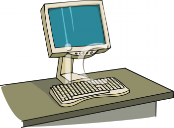 School Desk Clipart